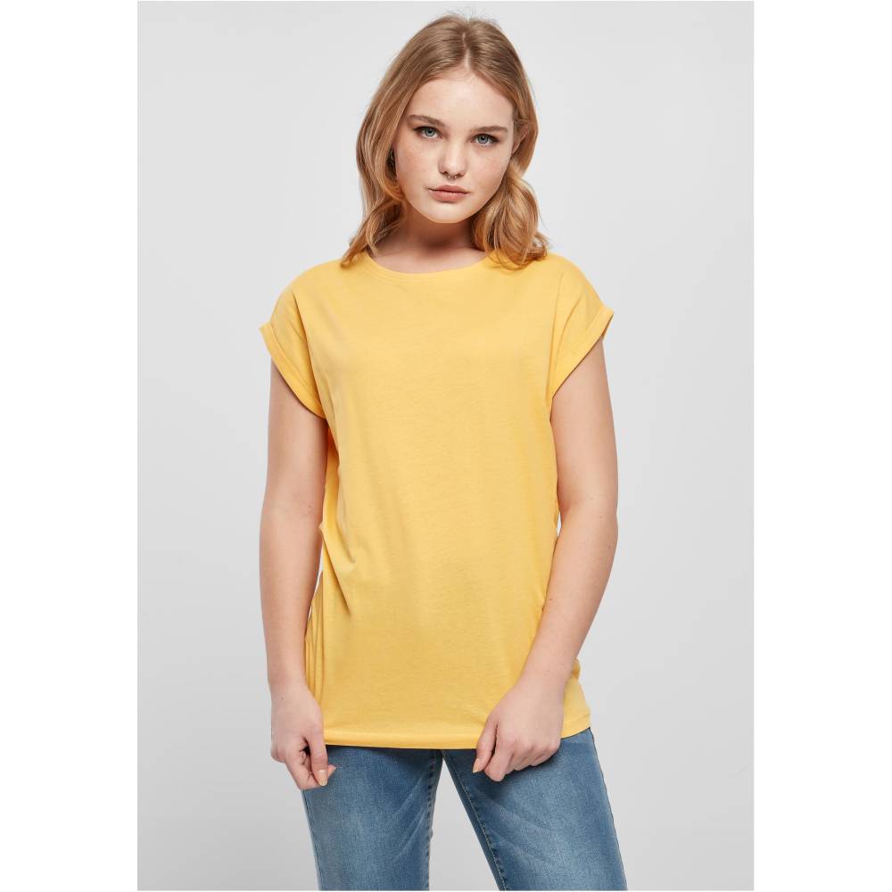 Urban Classics - Extended Shoulder Top - Geel